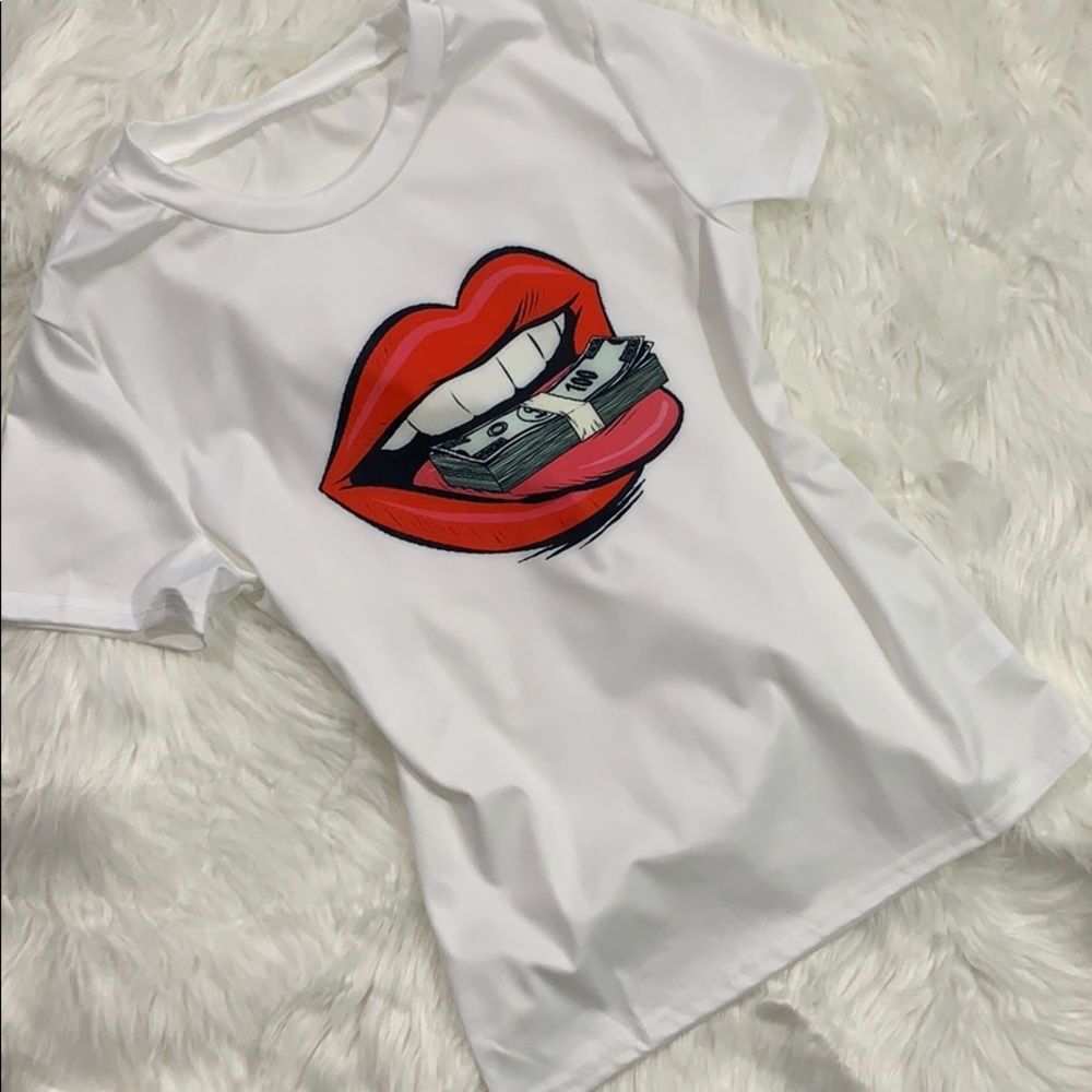 Money Talks Slim Fit Tee
